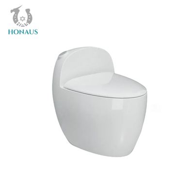 Egg Shape Toilet Bowl Siphon Flush