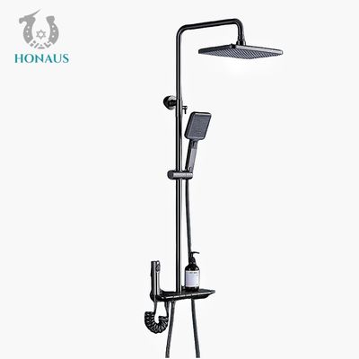 Household Thermostatic Exposed Valve Showers Rainfall Shower Set OEM ODM