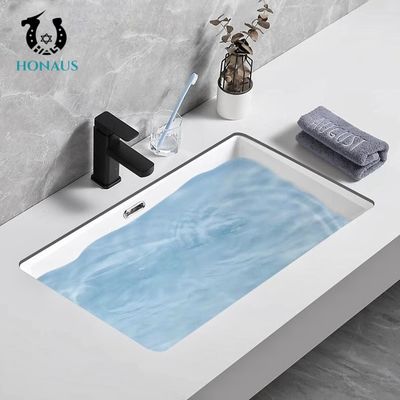 Commercial 440*440*200mm  Bathroom Inset Basin Undermount Balcony Wash Basin