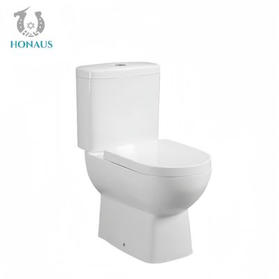 Elegant Bathroom Two Piece Toilet Bowl Floor Mounted Factory Sale Best Ceramic