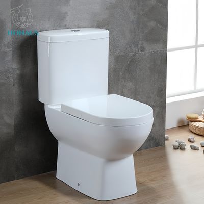 Elegant Bathroom Two Piece Toilet Bowl Floor Mounted Factory Sale Best Ceramic