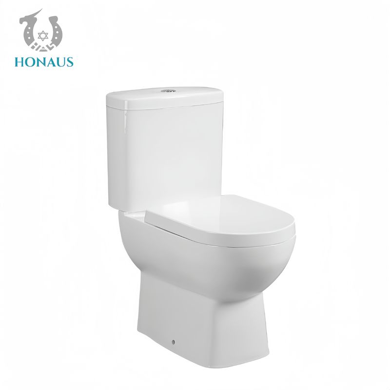 Elegant Bathroom Two Piece Toilet Bowl Floor Mounted Factory Sale Best Ceramic